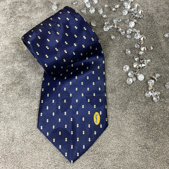 Yves Saint Laurent Other - Yves Saint Laurent Blue Silk Men’s Tie
